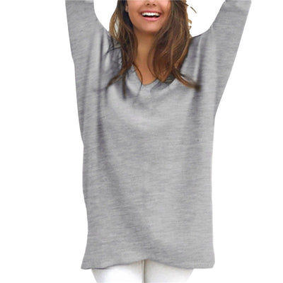 Suéter Fino Cuello V Manga Larga Mujer - Estilo Europeo y Americano - Image 14