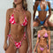 Traje de Baño Bikini Dividido Tendencia Viral para Mujer