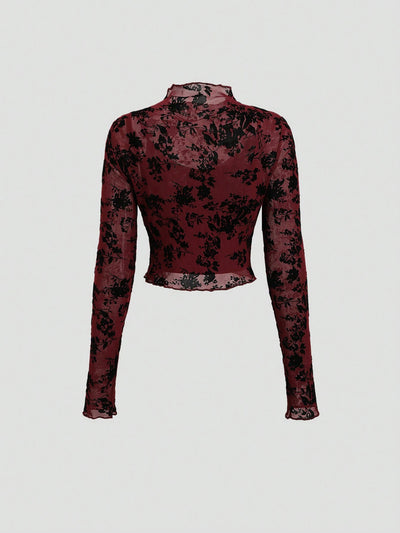 Conjunto de Tres Piezas Transparente Diseño Sensual - Image 8