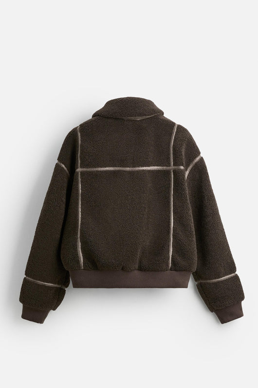 Chaqueta Polar Casual con Solapa para Hombre - Image 20