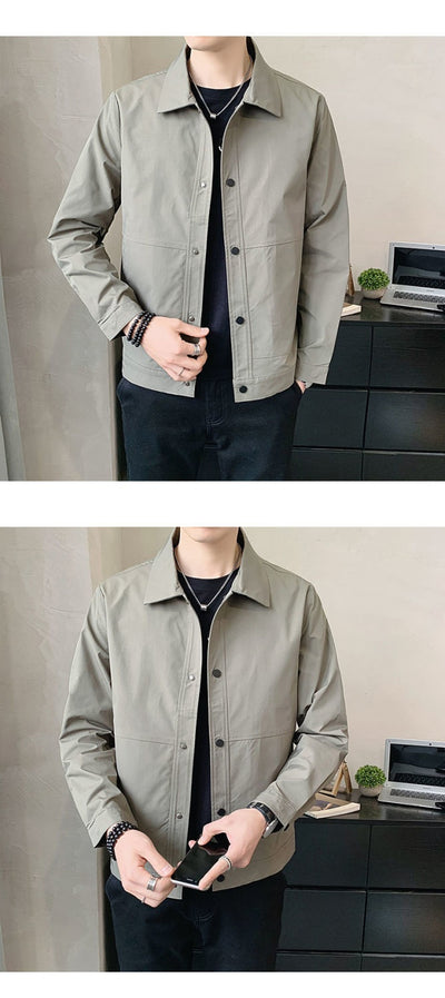 Chaqueta Ligera para Hombre Primavera Otoño - Image 17