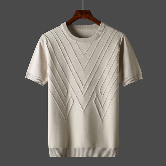 Camiseta Casual Slim Fit Cuello Redondo Hombre - Image 2