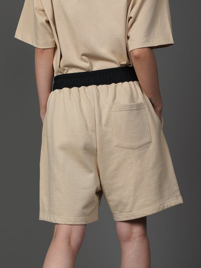 Shorts Sueltos Casual para Hombre y Mujer - Color Liso Cómodo - Image 3