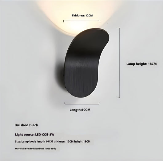 Lámpara LED de Pared Minimalista para Dormitorio y Pasillo - Image 6