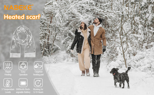 Chal Calefactor Eléctrico Multifuncional para Mujer con Batería Recargable - Image 10