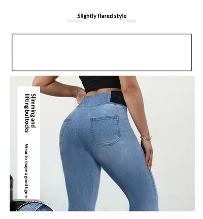 Pantalones Slim Fit Cintura Elástica para Mujer - Image 7