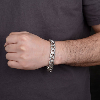Pulsera de Calavera Retro en Plata Esterlina S925 para Hombre - Image 6