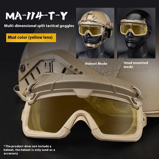 Gafas Tácticas Multifuncionales para Exterior - Dos Modos de Uso - Image 14