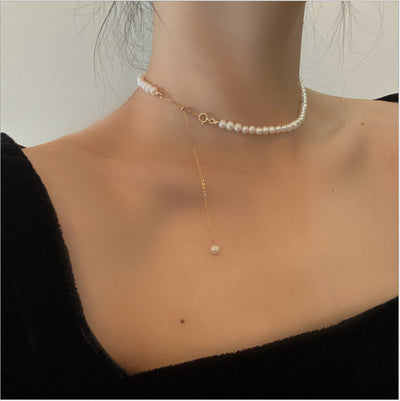 Collar de Perla Natural con Plata de Ley Hecho a Mano - Image 9