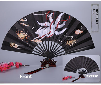 Abanico Plegable de la Serie Antigua Han Chinese Clothes Match - Image 19