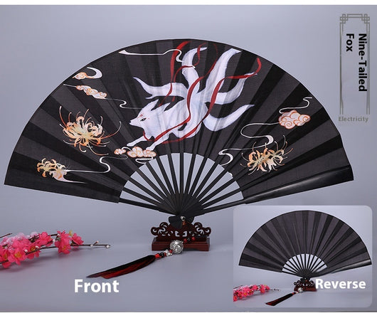 Abanico Plegable de la Serie Antigua Han Chinese Clothes Match - Image 19