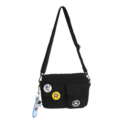 Bolsa Mensajera Crossbody para Hombre con Distintivo - Image 3