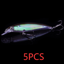 Señuelo Luminoso Sumergible - Minnow Biónico Flotante con Luz LED - Image 32
