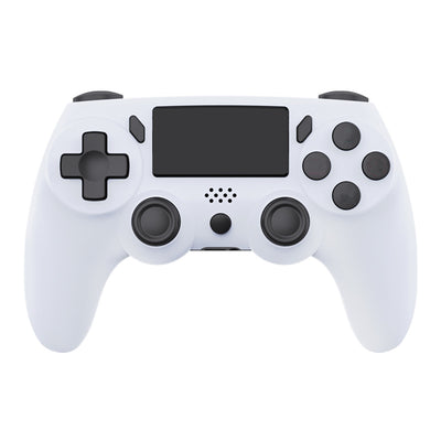 Red game controller with black buttons, D-pad, and dual analog sticks for P4 host gaming. - Image 6