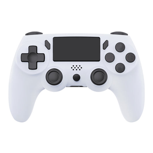 Red game controller with black buttons, D-pad, and dual analog sticks for P4 host gaming. - Image 6