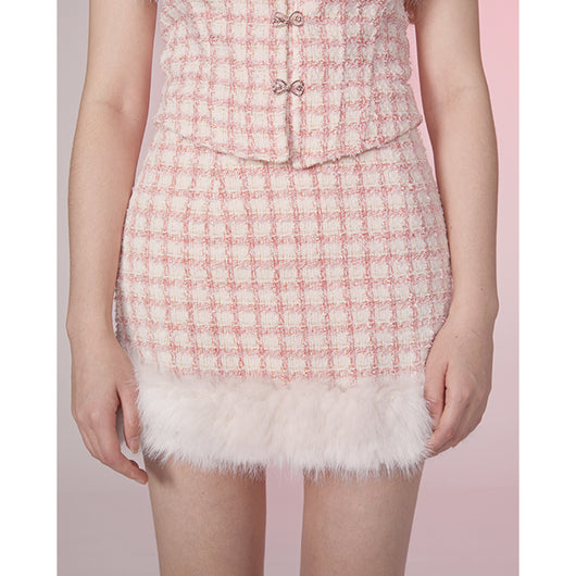Conjunto Cardigan y Falda Elegante de Estilo Aromático - Image 7