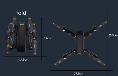 Dron Plegable DM107S con Doble Cámara 4K y Posicionamiento por Flujo Óptico - Image 5