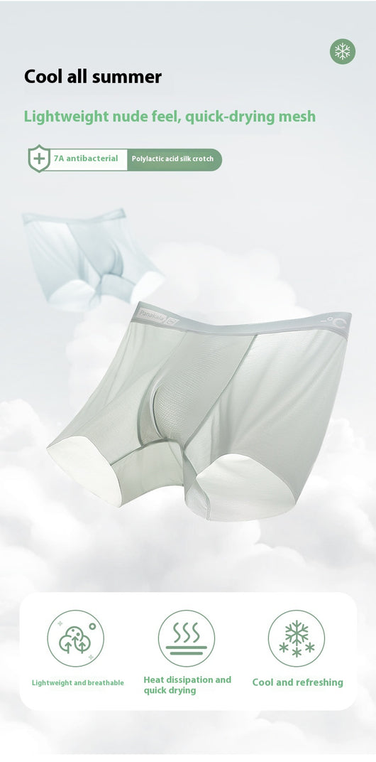 Bóxers Hombre Seda de Hielo Ultra Delgados Transpirables - Image 18