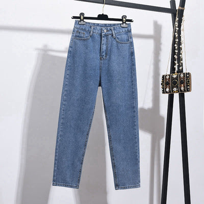 Pantalón Vaquero Cropped de Cintura Alta y Pierna Recta - Image 5