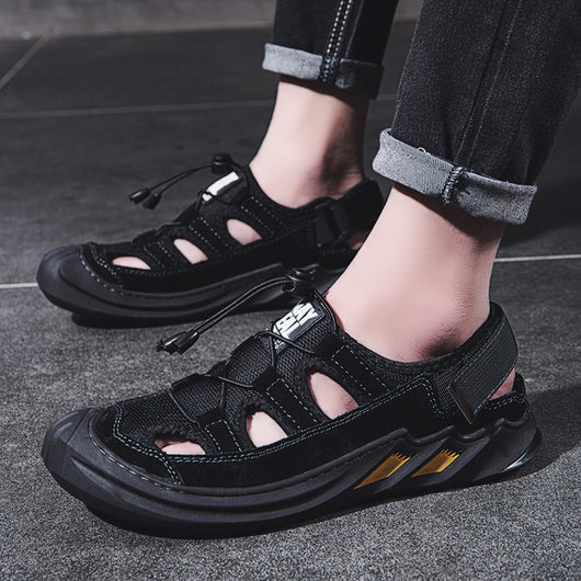 Sandalias Tipo Baotou con Cojín de Aire y Diseño Transpirable para Verano - Image 11