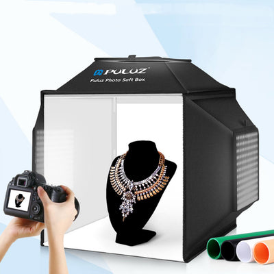 Caja de Luz LED Plegable 40cm para Fotografía de Productos