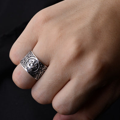Anillo Ancho de Dedo Índice con Personalidad Creativa - Image 9