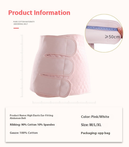 Faja Postparto de Algodón Portátil para Casa - Image 12