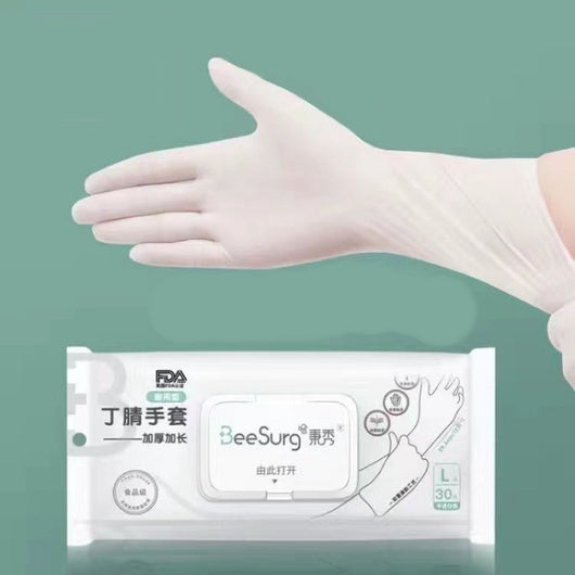 Guantes de Látex Impermeables Resistentes para Lavar Platos y Trabajo en Cocina - Image 14