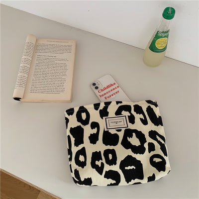 Bolso de Lona con Estampado Animal y Gran Capacidad - Image 17