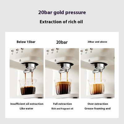Cafetera Espresso Semiautomática Italiana de Vapor Concentrado - Image 4