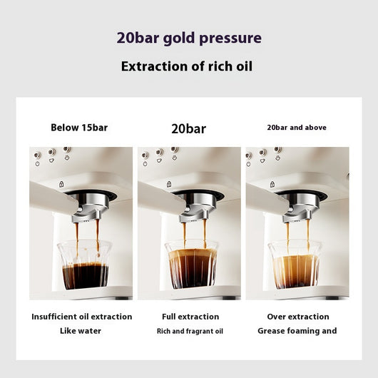 Cafetera Espresso Semiautomática Italiana de Vapor Concentrado - Image 4