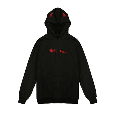 Sudadera con Capucha Diablo 3D - Fleece Acolchado Estilo Demonio - Image 13