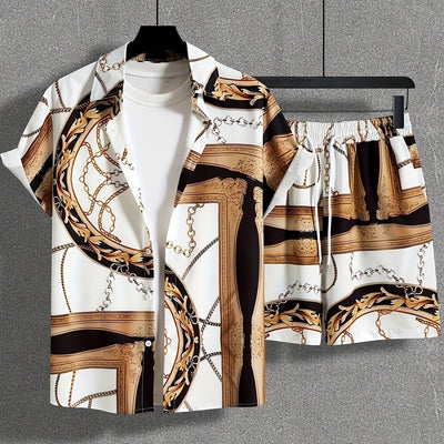 Camisa Hawaiana para Hombre - Estilo Playa Vacaciones de Verano - Image 28