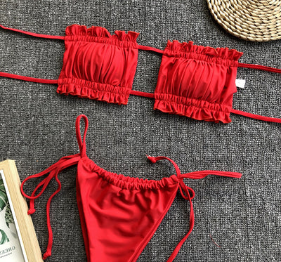 Bikini Plisado Elegante - Image 43