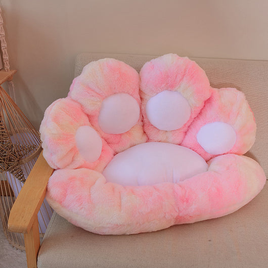 Almohada Cojín Suave de Patitas de Gato y Oso - Image 4