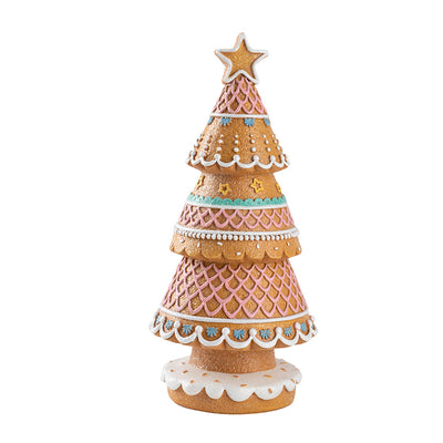 Árbol de Navidad de Jengibre - Decoración de Escritorio para Sala de Estar - Image 5