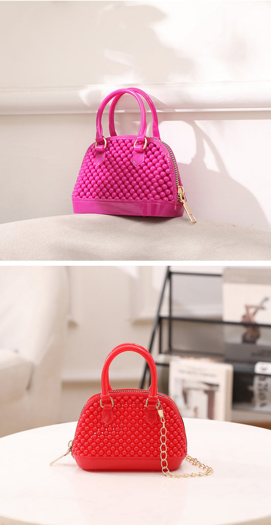 Bolso Transparente Estilo Coreano con Detalles Calados - Image 24
