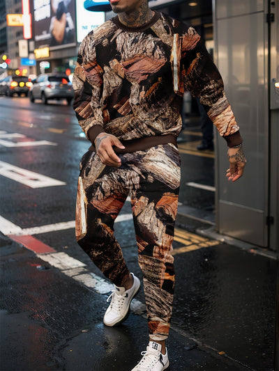 Conjunto Deportivo Camuflaje Jungle - Sudadera Cuello Redondo y Pantalón - Image 8
