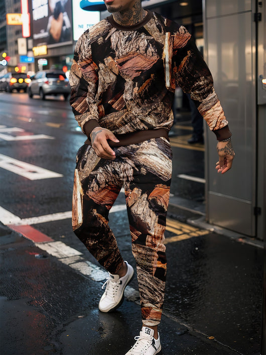 Conjunto Deportivo Camuflaje Jungle - Sudadera Cuello Redondo y Pantalón - Image 8