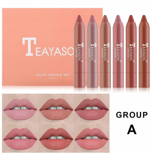 Set de 6 Labiales Mate Multicolor para Mujer - Image 14