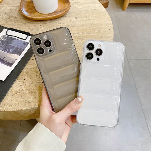 Funda Transparente para Celular con Cojín de Aire y Diseño Minimalista - Image 13