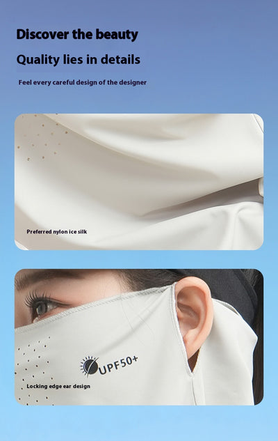 Máscara Protectora UV para Mujeres con Cobertura de Cuello y Orejas - Image 36