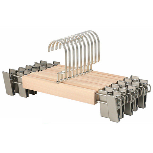 Percha de Madera Antideslizante sin Marcas para Ropa Delicada - Image 20