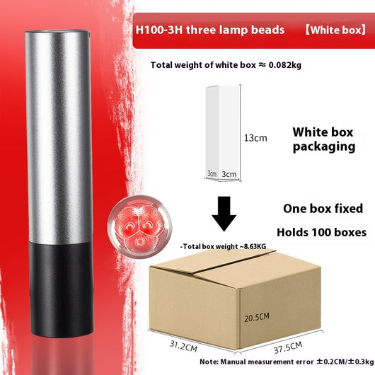 Lámpara de Fisioterapia Infrarroja de 3 Núcleos con Luz Roja - Image 7