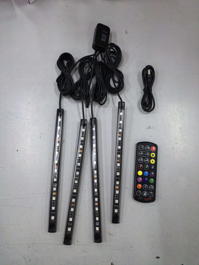 Lámpara Ambiental USB para Auto con Control por Música y Carga Rápida - Image 5