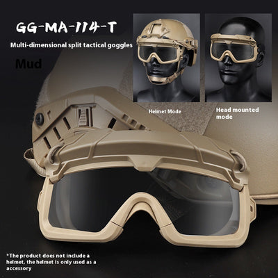Gafas Tácticas Multifuncionales para Exterior - Dos Modos de Uso - Image 7