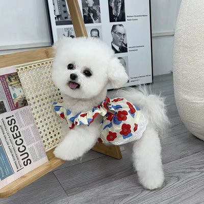 Vestido Floral para Mascotas - Perros y Gatos - Image 4