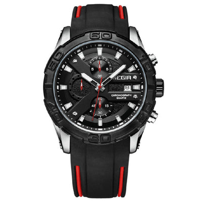 Reloj Deportivo Cronógrafo Multifunción con Calendario y Esfera Luminosa - Image 4