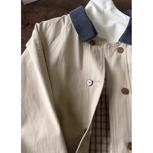 Gabardina Clásica Midi para Mujer - Versátil y Elegante - Image 3