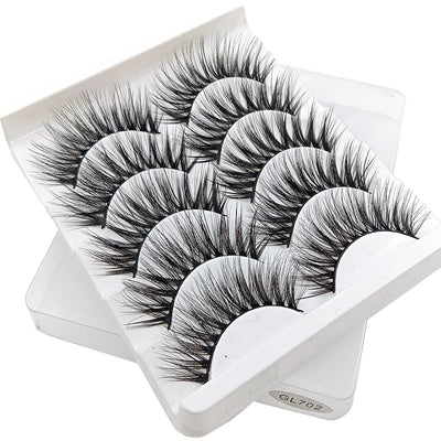 Pestañas Postizas 3D - Pack de 5 Pares Naturales y Suaves - Image 15